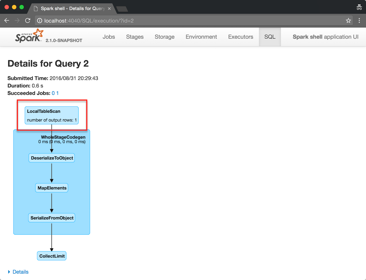 spark webui sql details for query localtablescan.png